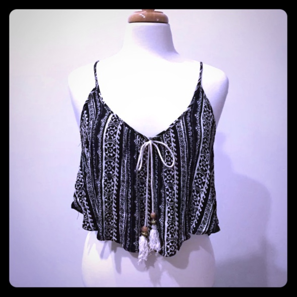 Boho Crop Top